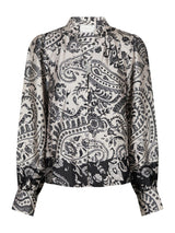 Neo Noir Bluse Massima Paisley 164308 Sand
