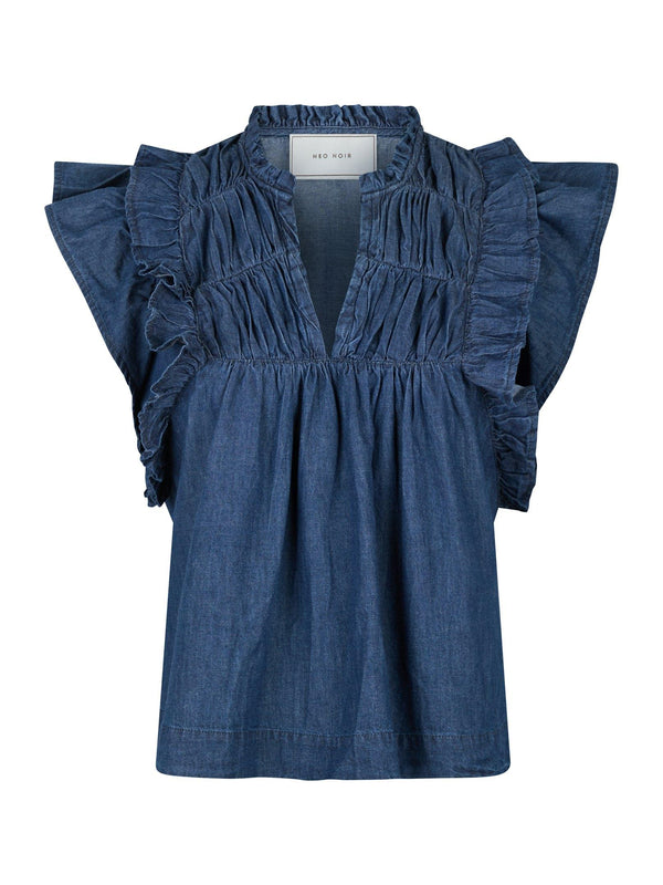 Jayla Denim top 164536 denim