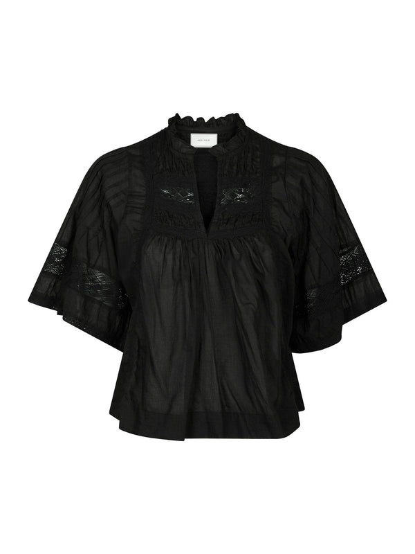 Neo Noir Siama S Voile Blouse 164703 Col. 100