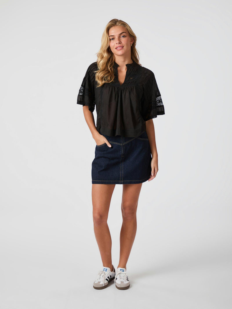 Neo Noir Siama S Voile Blouse 164703 Col. 100