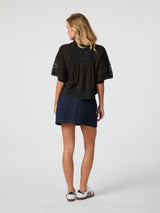 Neo Noir Siama S Voile Blouse 164703 Col. 100