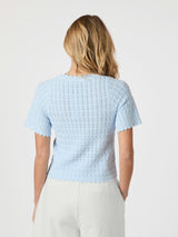 Neo Noir Meiko Solid Knit Blouse 164706 Col. 145