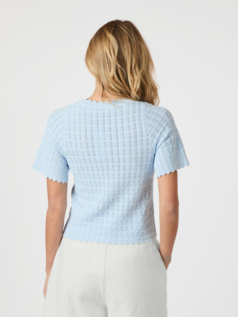 Neo Noir Meiko Solid Knit Blouse 164706 Col. 145