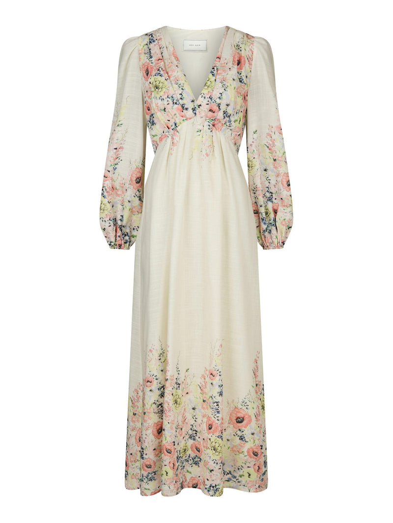 Neo Noir Silfi Flower Print Dress 164828 Col. 122