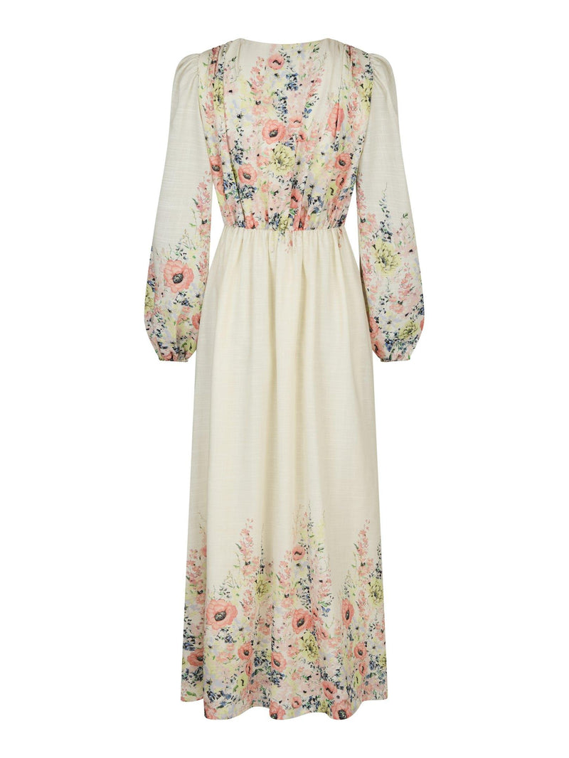 Neo Noir Silfi Flower Print Dress 164828 Col. 122