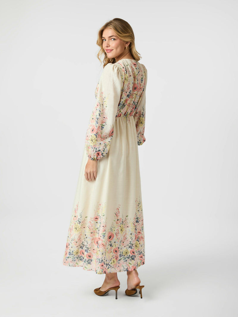 Neo Noir Silfi Flower Print Dress 164828 Col. 122