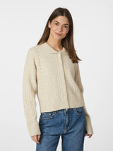 Neo Noir Emelie Knit Cardigan 164921 Col. Ivory