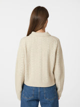Neo Noir Emelie Knit Cardigan 164921 Col. Ivory
