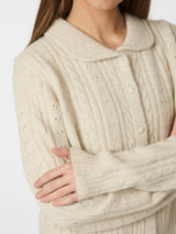 Neo Noir Emelie Knit Cardigan 164921 Col. Ivory
