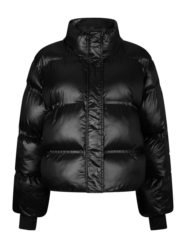 Neo Noir Rhea Shiny Puffer Jacket 165094 Col. 100