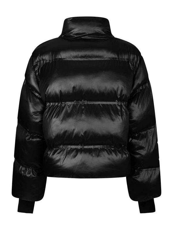 Neo Noir Rhea Shiny Puffer Jacket 165094 Col. 100