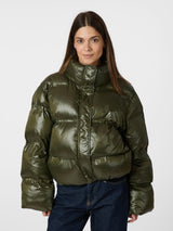 Neo Noir Rhea Shiny Jakke 165094. Col:Olive