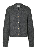 Neo Noir Taura Fluffy Knit Cardigan 165103 Col.132