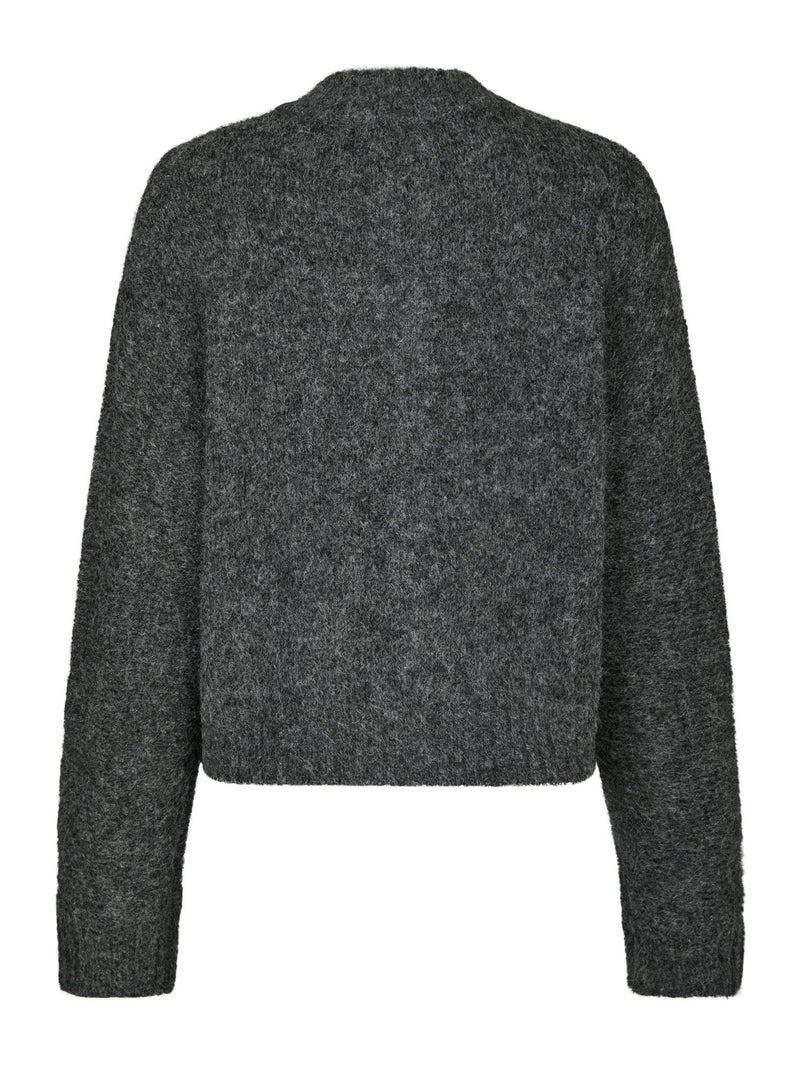 Neo Noir Taura Fluffy Knit Cardigan 165103 Col.132
