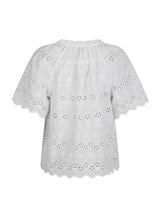 Neo noir Bluse Odet Embroidery 165172 Hvid