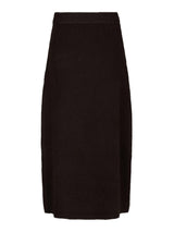 Neo Noir Hynne Knit Skirt 165392 Col. Dark Brown