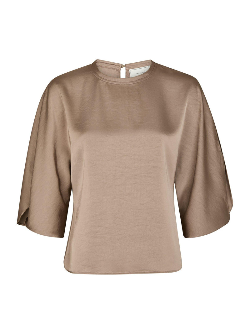 Neo Noir Liora Heavy Sateen Blouse 165567 Col.811