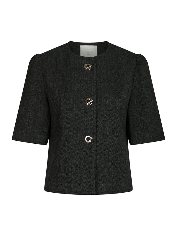 Neo Noir Xanthe Herringbone Blazer 165683 Col.104