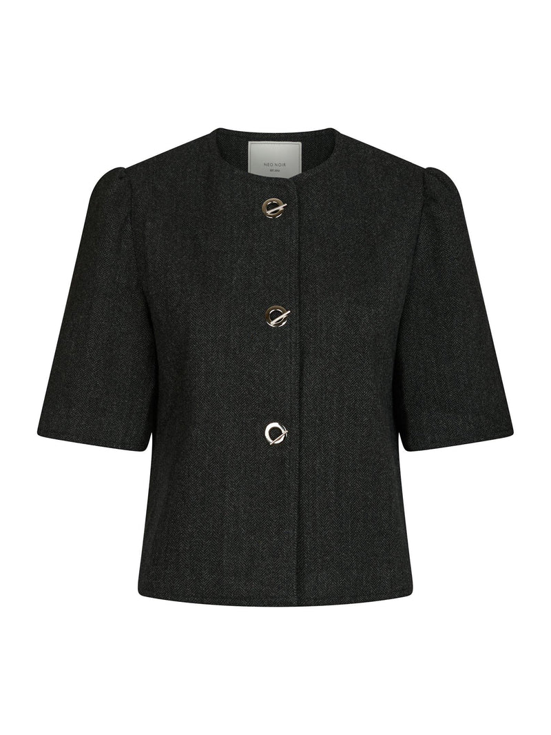 Neo Noir Xanthe Herringbone Blazer 165683 Col.104