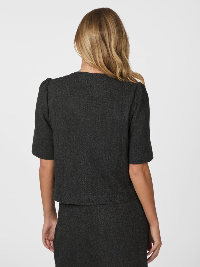 Neo Noir Xanthe Herringbone Blazer 165683 Col.104
