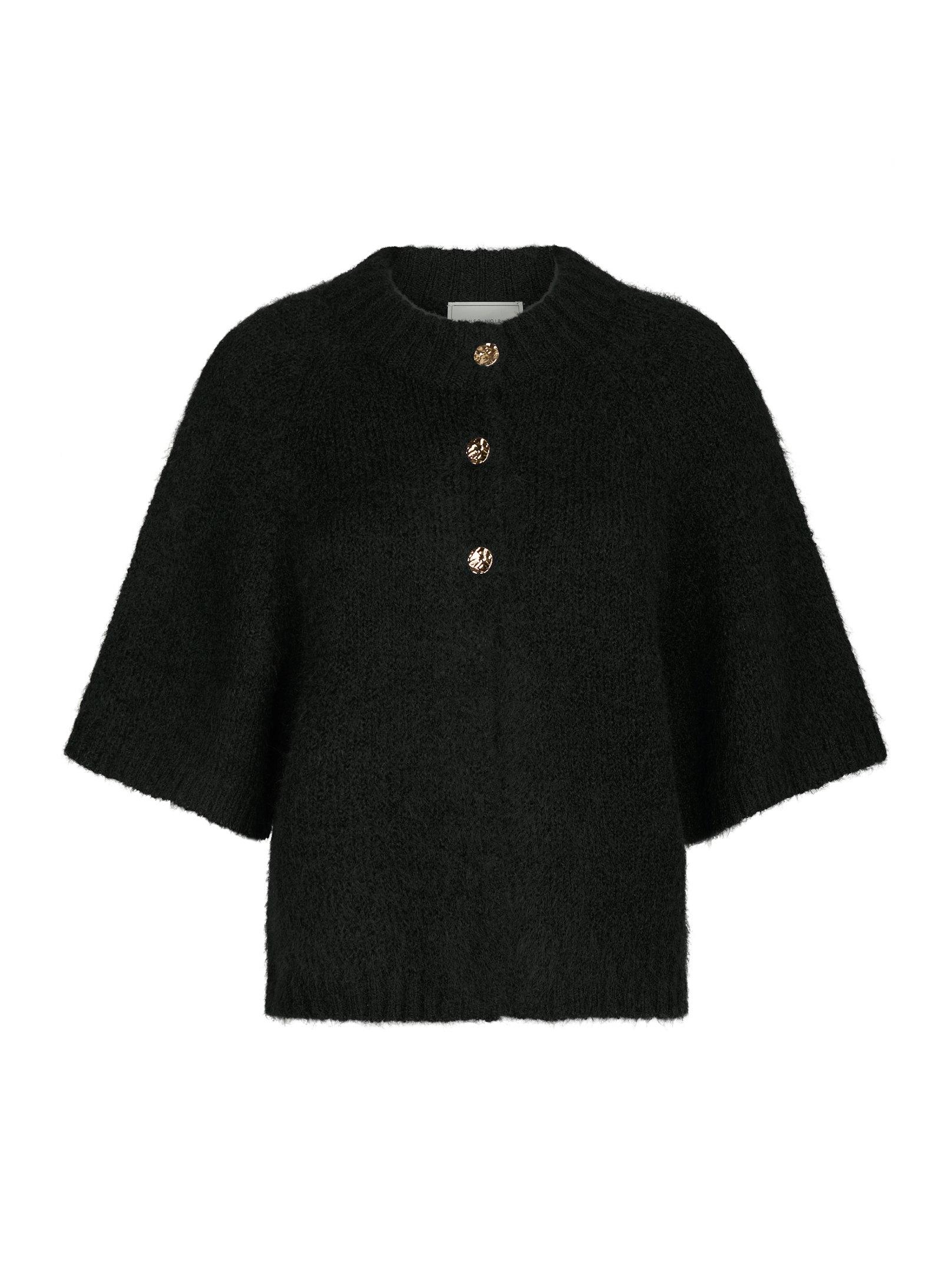 Neo Noir Cardigan - Benuta Strik Cardigan i Beige Melange