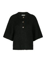 Neo Noir Benuta Fluffy knit Cardigan 165816 Col. Black
