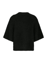 Neo Noir Benuta Fluffy knit Cardigan 165816 Col. Black