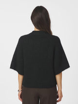 Neo Noir Benuta Fluffy knit Cardigan 165816 Col. Black