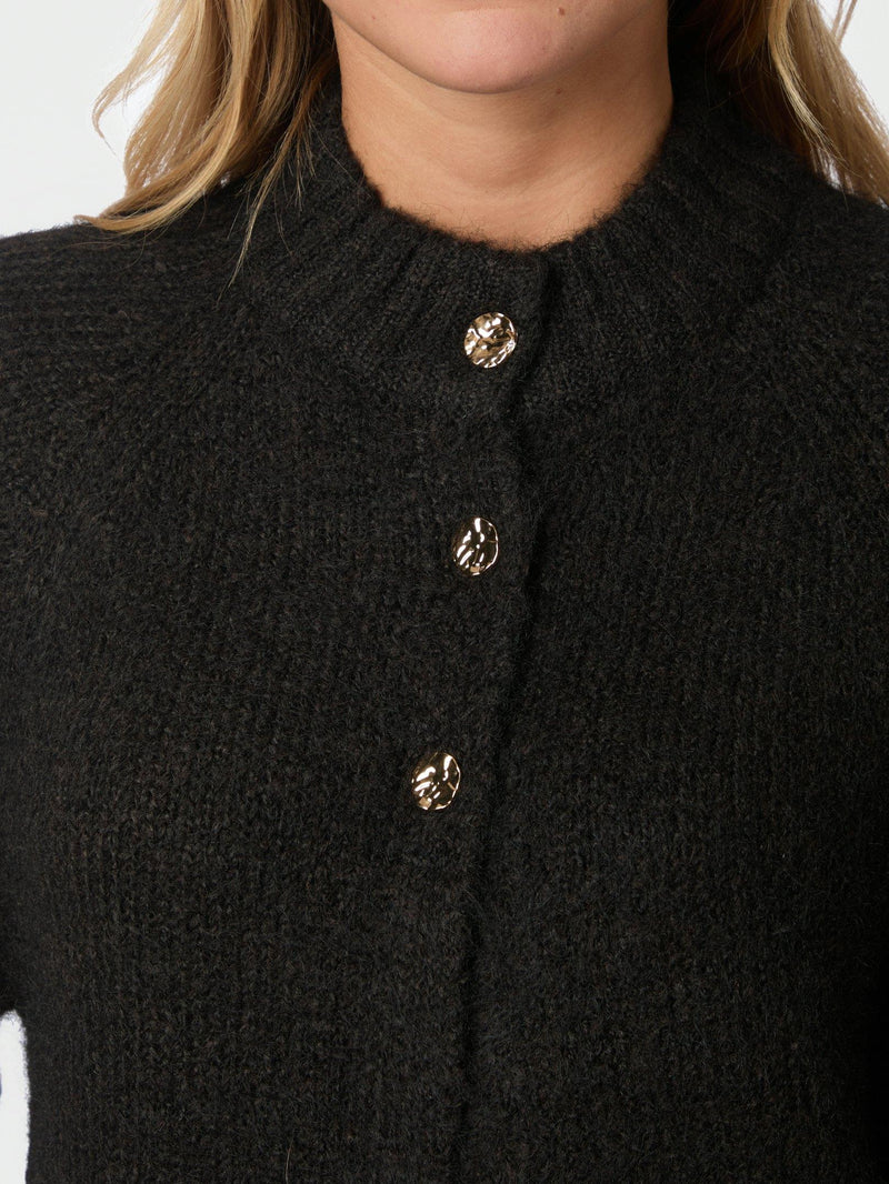Neo Noir Benuta Fluffy Knit Cardigan 165816 Col. 676