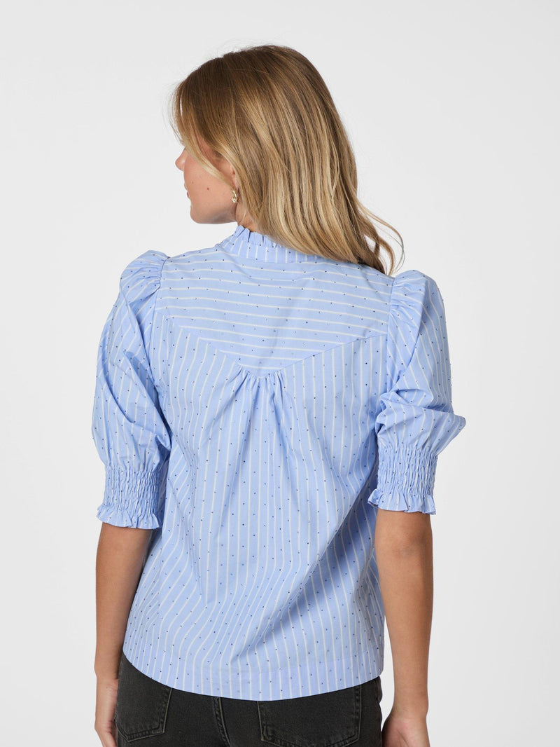 Neo Noir Diana Stripy Stone Blouse 166042 Col.145