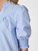 Neo Noir Diana Stripy Stone Blouse 166042 Col.145