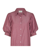 Neo Noir Etta Soft Stripe Stone Shirt 166416 Col: 393