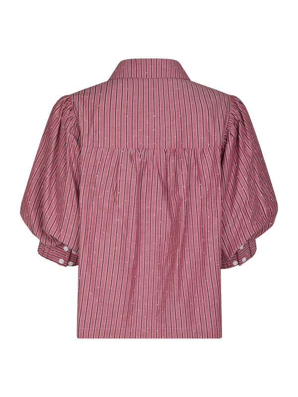 Neo Noir Etta Soft Stripe Stone Shirt 166416 Col: 393