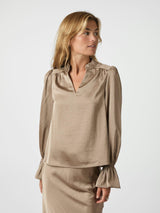 Neo Noir Amara Heavy Sateen Bedaz Blouse 166578 Col. 811