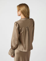 Neo Noir Amara Heavy Sateen Bedaz Blouse 166578 Col. 811