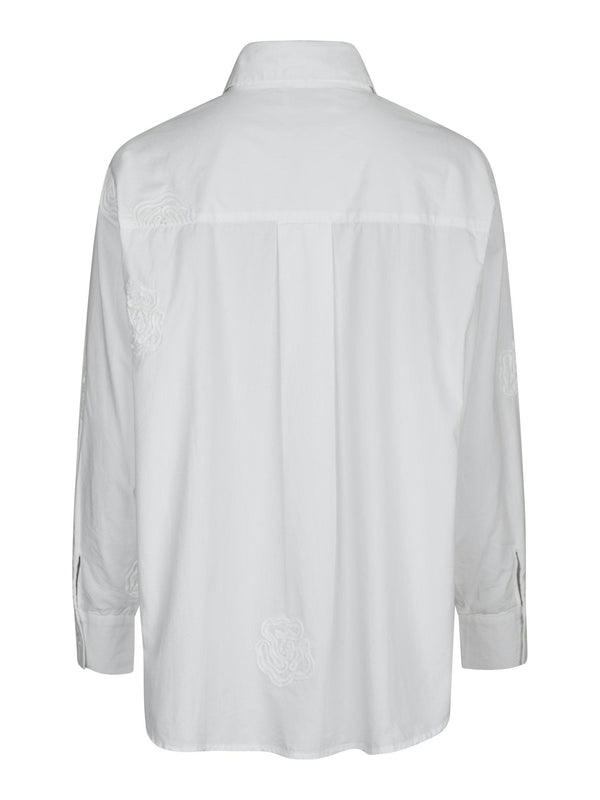 Neo Noir Dalma Dori Emb Shirt 166746 Col. White