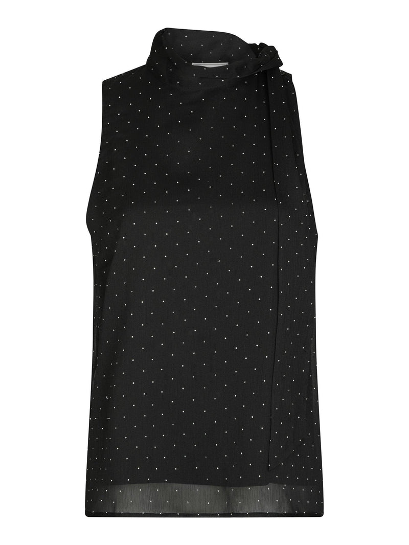 Neo Noir Lorelei Bedazzled Top 166983 Col. Black
