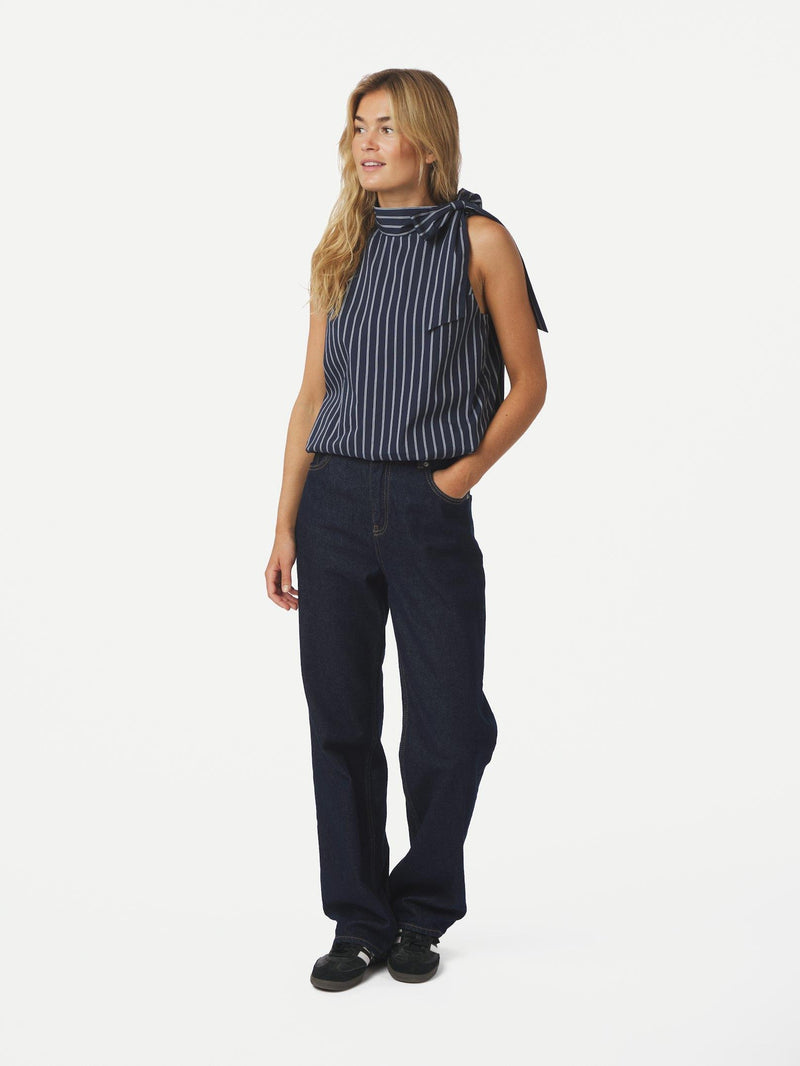 Neo Noir Veda Double Stripe Top 167204 Col.141