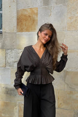 Copenhagen Muse CMPoplin Blouse 207362 Col.Mulch