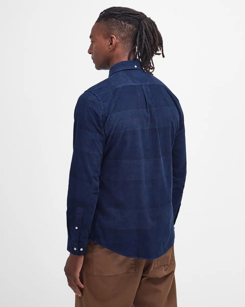 Barbour skjorte Blair MSH4986 navy