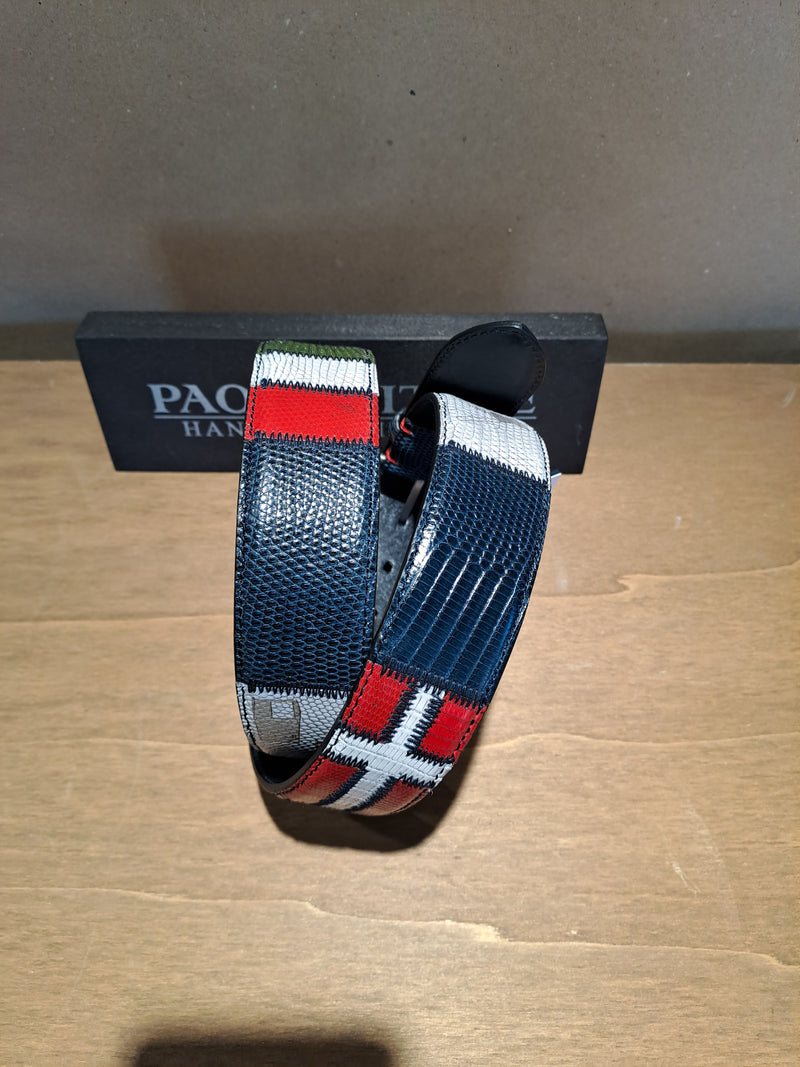 Paolo Vitale bælter varane "Blokhus" navy