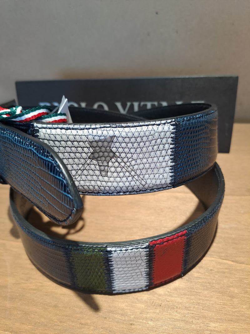 Paolo Vitale bælter varane "Blokhus" navy
