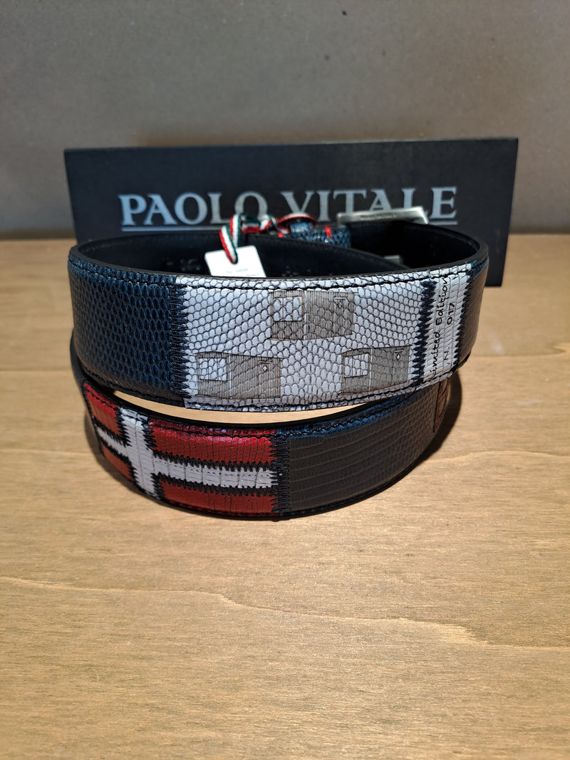 Paolo Vitale bælter varane "Blokhus" navy