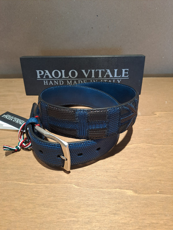 Paolo Vitale varan bælte Flag tone/navy