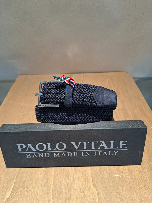 Paolo Vitale elastikbælte 80113-430 navy