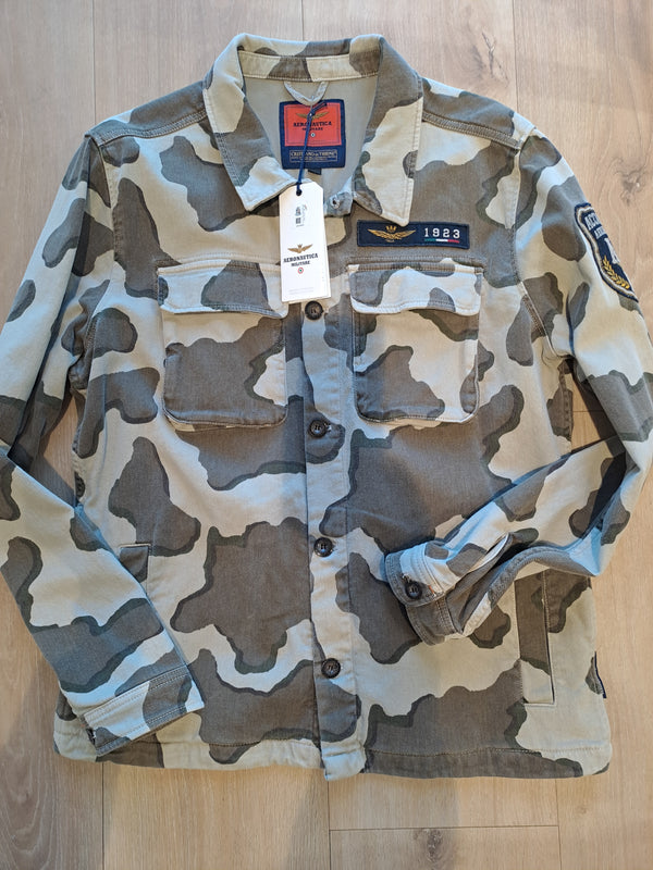Aeronautica Overshirt 242 AC026CT3372 army 94521