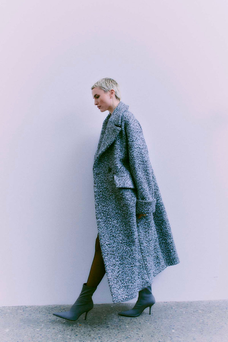 Copenhagen Muse Jakke CMThem-Coat 204690 Grå 9217