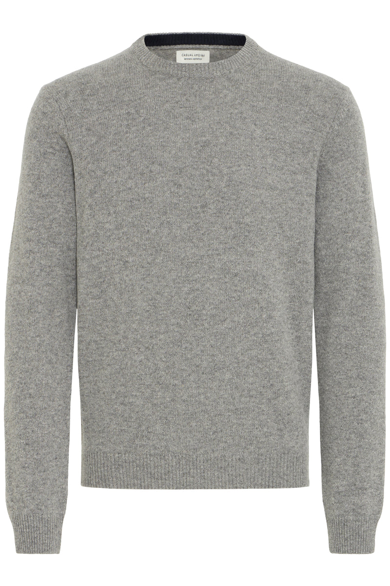 Casual Friday strik Karl 20503970 grå