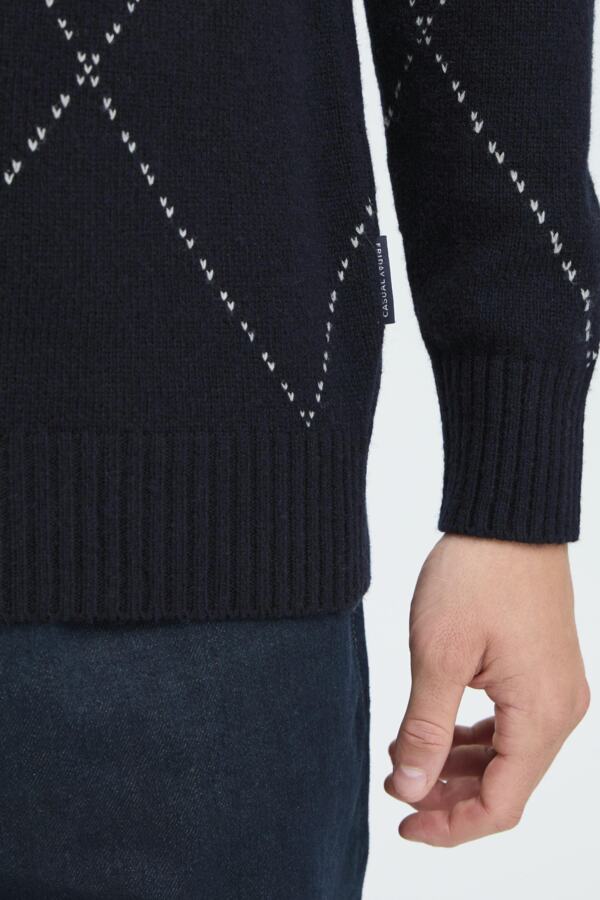 Casual Friday strik Funck 20506039 navy