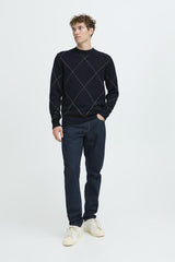 Casual Friday strik Funck 20506039 navy